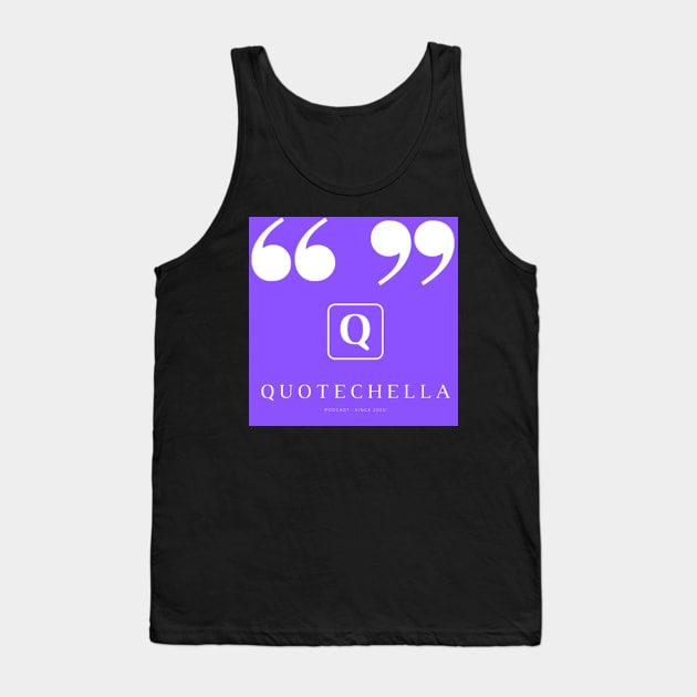 Quotechella Logo Tank Top by Quotechella Merch